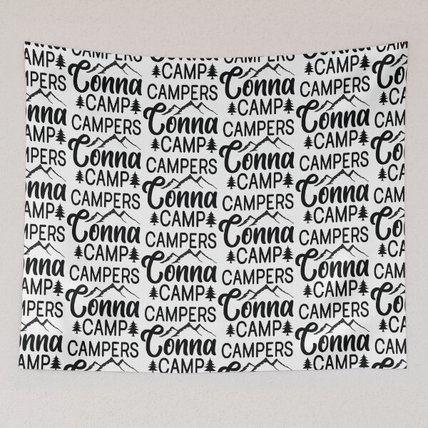Item preview, Campers Conna Camp - Cute Mountain Nature Hiking Outdoor Forest Camper Gift designed and sold by FuzionRaptor.