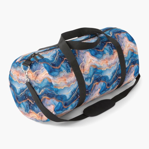 Item preview, Luxury Blue Liquid Marble Foil Pattern designed and sold by NTGUILTY.