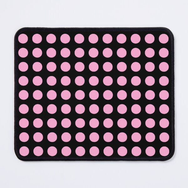 Item preview, Retro Pink with Black Polka Dot Pattern designed and sold by tonymagnerart.