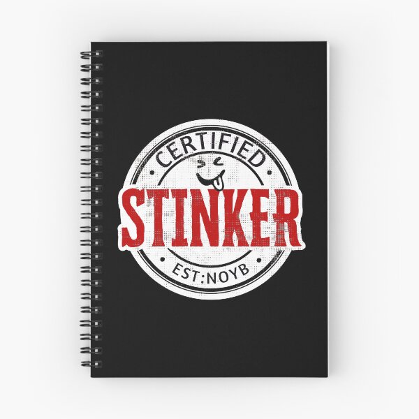 Item preview, Funny Certified Stinker Badge designed and sold by TackyTime.