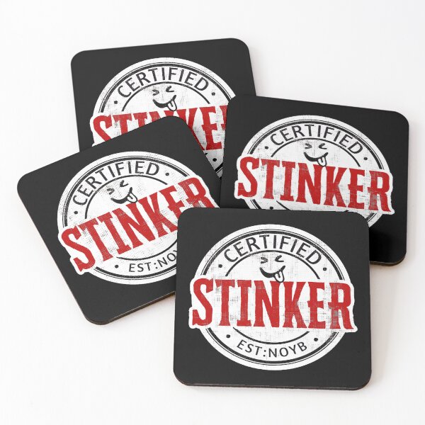 Item preview, Funny Certified Stinker Badge designed and sold by TackyTime.
