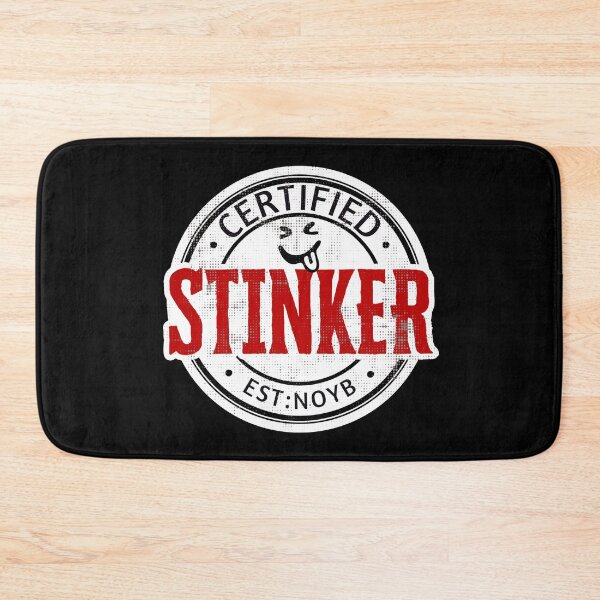Item preview, Funny Certified Stinker Badge designed and sold by TackyTime.