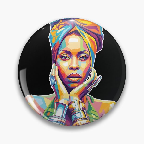 Item preview, Erykah Badu Pop Art designed and sold by fiverofthebox.