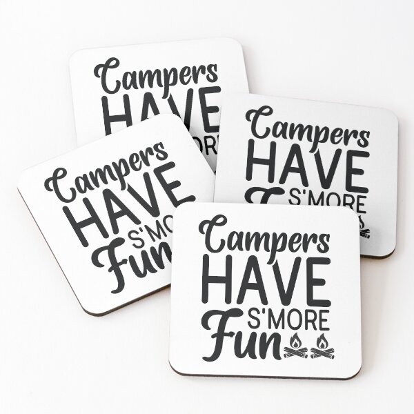Item preview, Campers Have Smore Fun - Cute Mountain Nature Hiking Outdoor Forest Camper Gift designed and sold by FuzionRaptor.