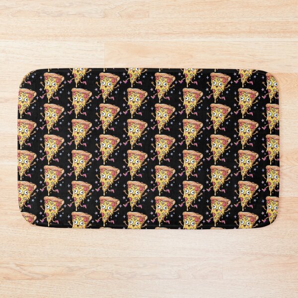 Item preview, Jumping Iridescent Pepperoni Slice designed and sold by Emegan Print Art.