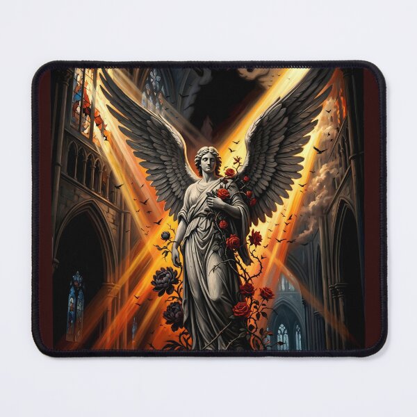 Item preview, Epic Dark Fantasy & Gothic Cathedral Wall Art (3:4) designed and sold by Cyber-ART-Studio.