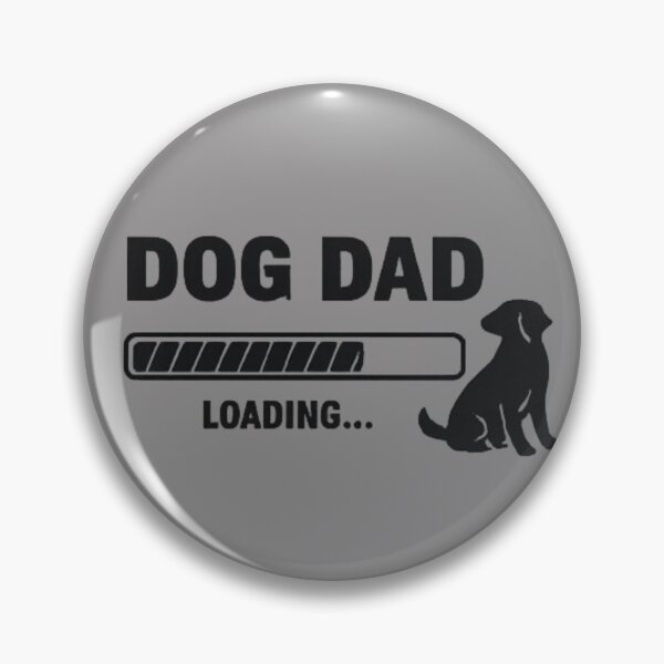 Item preview, Title Dog Dad Loading Funny Dog Father Gift Design designed and sold by PoojaArtLab.