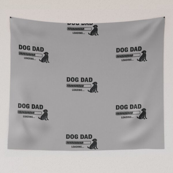 Item preview, Title Dog Dad Loading Funny Dog Father Gift Design designed and sold by PoojaArtLab.