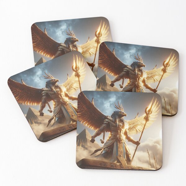 Item preview, Egyptian God Horus designed and sold by GalleryBrisArt.