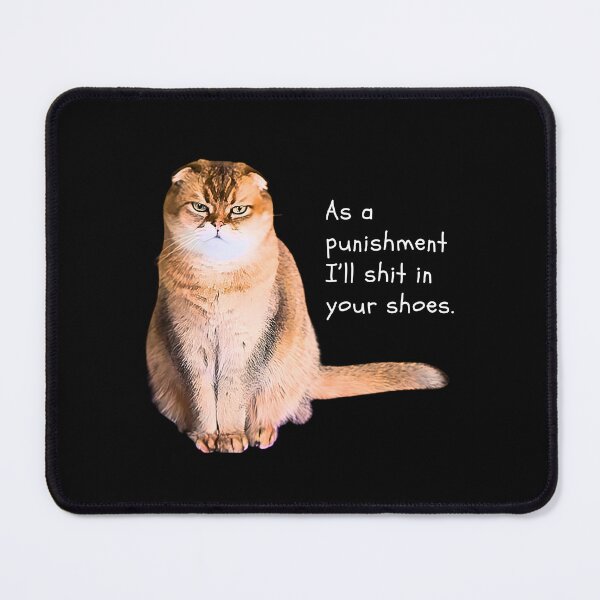 Item preview, Mad cat with character  designed and sold by Serce w tej sztuce.