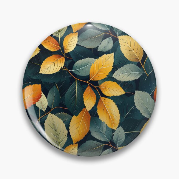 Item preview, Minimalist Autumn Leaves Seamless Botanical Pattern designed and sold by NTGUILTY.