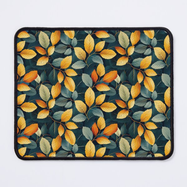 Item preview, Minimalist Autumn Leaves Seamless Botanical Pattern designed and sold by NTGUILTY.