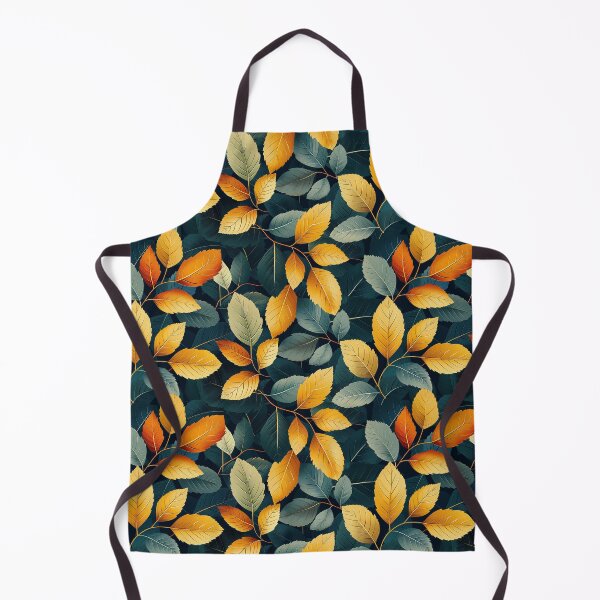 Item preview, Minimalist Autumn Leaves Seamless Botanical Pattern designed and sold by NTGUILTY.