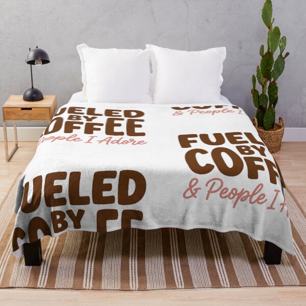 Item preview, Fueled by Coffee and People I Adore Positive Lifestyle Design designed and sold by JulyClub.