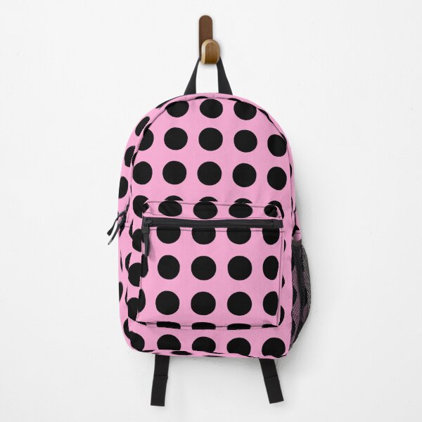 Item preview, Retro Pink with Black Polka Dot Pattern designed and sold by tonymagnerart.