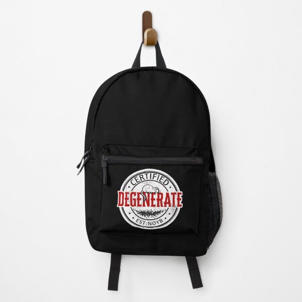 Item preview, Funny Certified Degenerate Badge designed and sold by TackyTime.