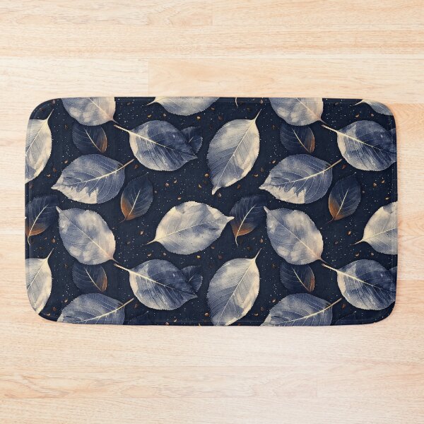 Item preview, Winter Leaves Celestial Seamless Pattern designed and sold by NTGUILTY.