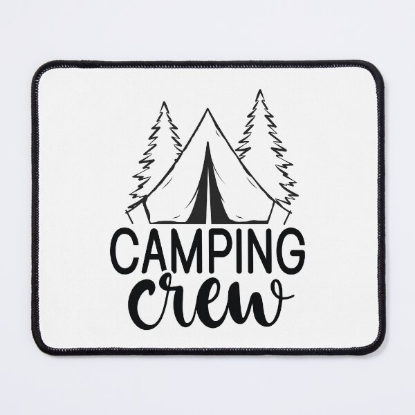 Item preview, Camping Crew - Cute Mountain Nature Hiking Outdoor Forest Camper Gift designed and sold by FuzionRaptor.