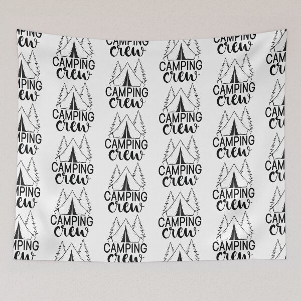 Item preview, Camping Crew - Cute Mountain Nature Hiking Outdoor Forest Camper Gift designed and sold by FuzionRaptor.