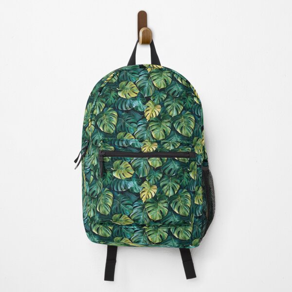 Item preview, Lush Monstera Leaves Tropical Seamless Pattern designed and sold by NTGUILTY.