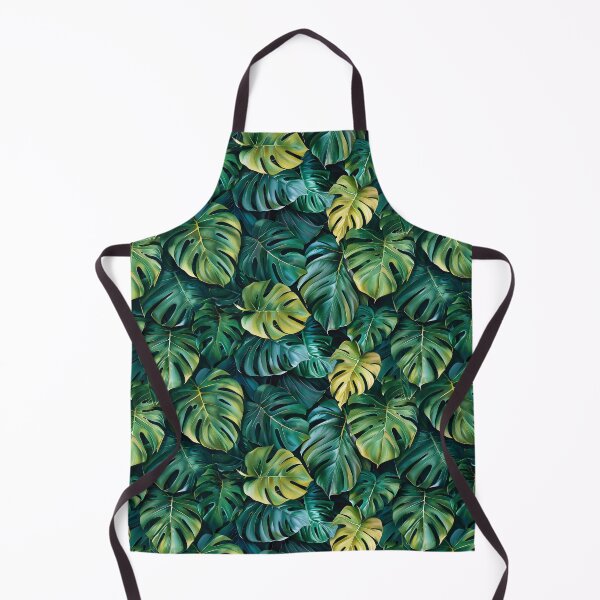 Item preview, Lush Monstera Leaves Tropical Seamless Pattern designed and sold by NTGUILTY.