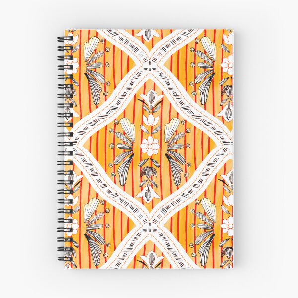 Item preview, Ornamental Boho Tile Pattern in Coral and Pink designed and sold by VirtuallyCreativ .
