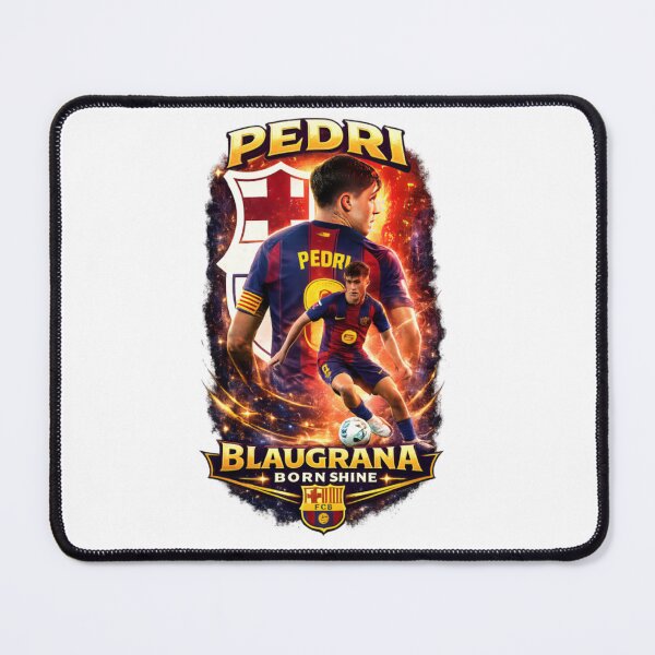 Item preview, Pedri Blaugrana Wonder Kid Vintage Football Fan designed and sold by CatLovers Studio.