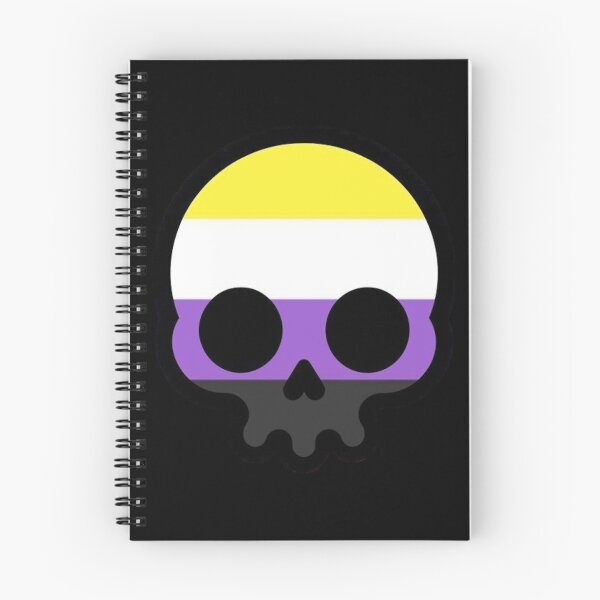 Item preview, NONBINARY SKULL designed and sold by VoltageStone.
