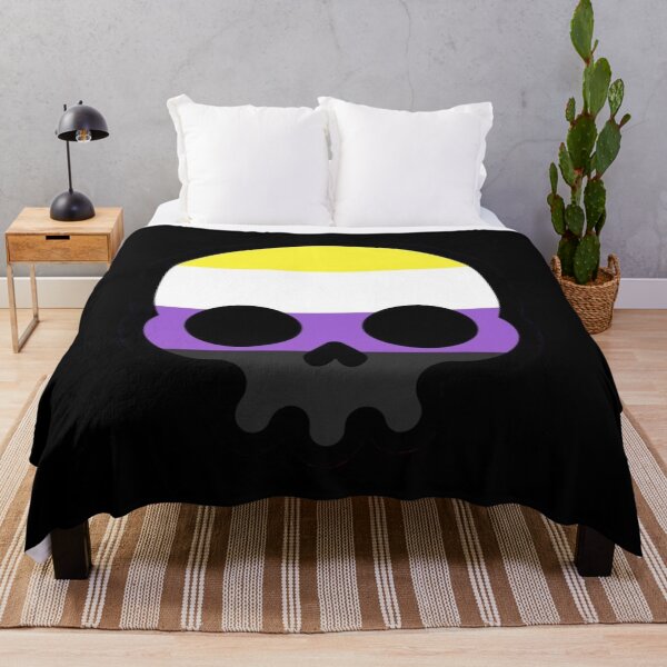 Item preview, NONBINARY SKULL designed and sold by VoltageStone.