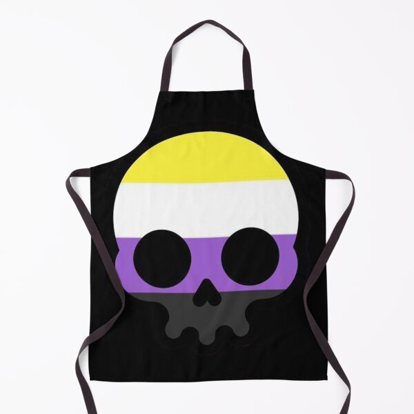 Item preview, NONBINARY SKULL designed and sold by VoltageStone.