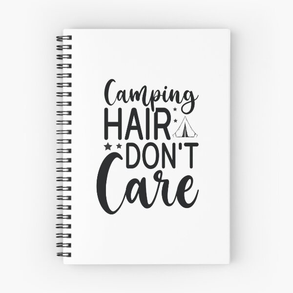 Item preview, Camping Hair Dont Care - Cute Mountain Nature Hiking Outdoor Forest Camper Gift designed and sold by FuzionRaptor.