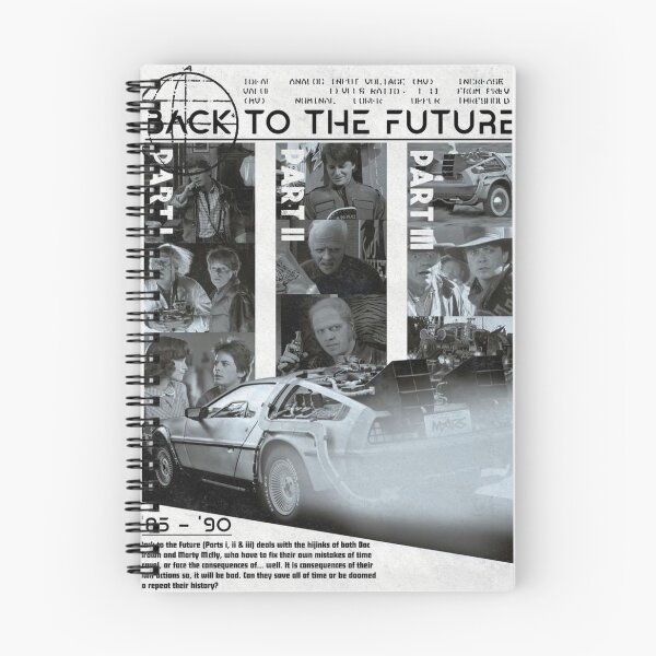 Item preview, Back to the Future Vintage: Retro 80s Time Machine Sci-Fi Fan Art designed and sold by benja-08.