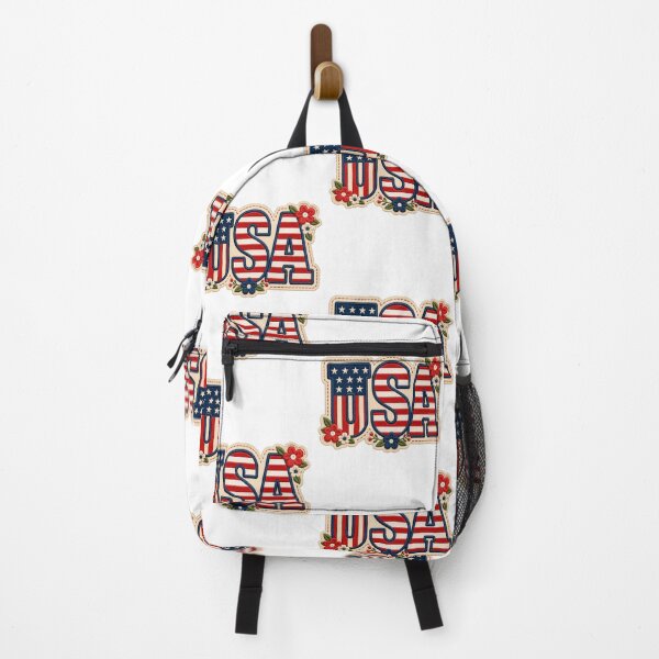 Item preview, usa Floral American Flag Patriotic 4th July gift designed and sold by Amzkao.