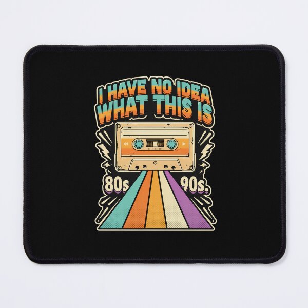Item preview, I Have No Idea What This is - Funny 80s 90s Retro Cassette Tape designed and sold by DONT ASK CLUB.
