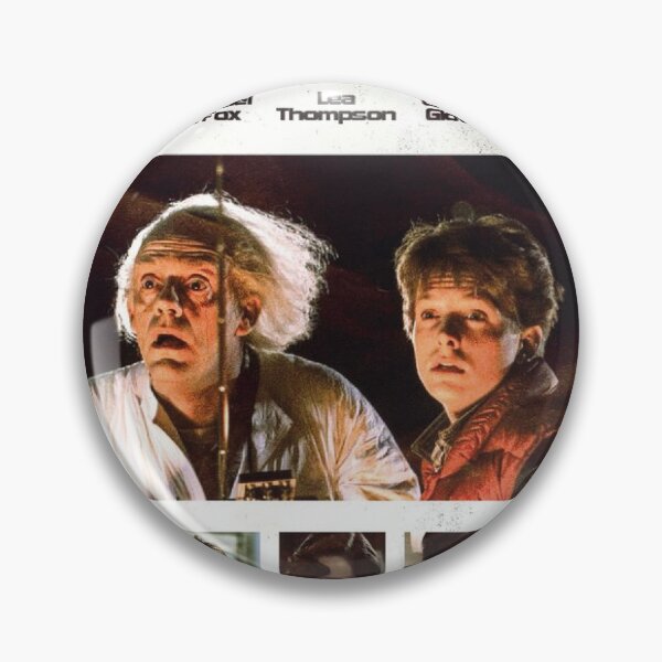Item preview, Back to the Future Vintage: Retro 80s Time Machine Sci-Fi Fan Art designed and sold by benja-08.