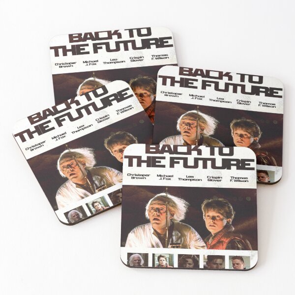 Item preview, Back to the Future Vintage: Retro 80s Time Machine Sci-Fi Fan Art designed and sold by benja-08.