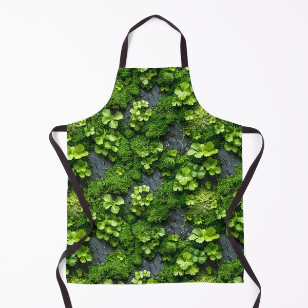 Item preview, Lush Forest Moss and Slate Stone Seamless Pattern designed and sold by NTGUILTY.