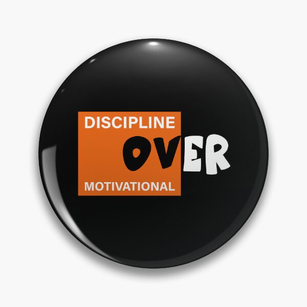 Item preview, Discipline Over Motivation Modern Text Design for Fitness Gym T-Shirt Prints and Wall Art designed and sold by AtonuHaque.