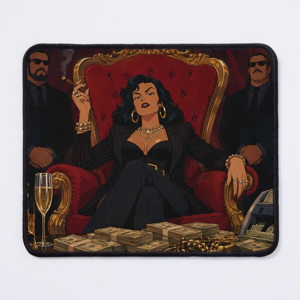 Item preview, Crime Queen Empire – Dark Mafia Boss Anime Aesthetic designed and sold by  Hollow Moon Studios..