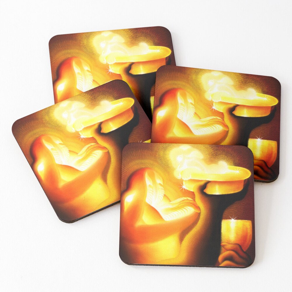Item preview, Coasters (Set of 4) designed and sold by InkTheCrow.
