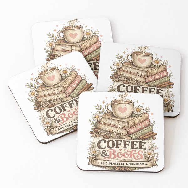 Item preview, Rise ACoffee & Books And Peaceful Mornings | Cozy Book Lover Coffee Aesthetic Designnd Grind Coffee First No Days Off Vintage Coffee Lover Design designed and sold by batoot1.