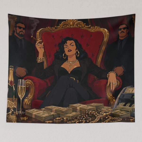 Item preview, Crime Queen Empire – Dark Mafia Boss Anime Aesthetic designed and sold by  Hollow Moon Studios..