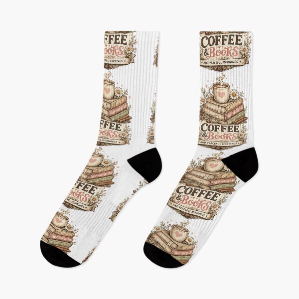 Item preview, Rise ACoffee & Books And Peaceful Mornings | Cozy Book Lover Coffee Aesthetic Designnd Grind Coffee First No Days Off Vintage Coffee Lover Design designed and sold by batoot1.