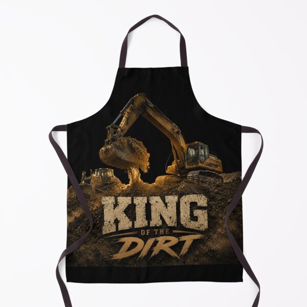 Item preview, King Of The Dirt Excavator Operator Construction Equipment Design designed and sold by kakmi-art.