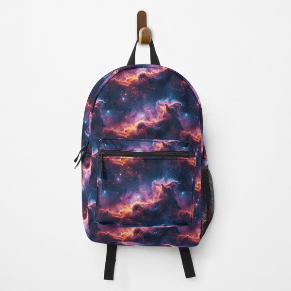 Item preview, Vibrant Cosmic Nebula and Starry Galaxy Seamless Pattern designed and sold by NTGUILTY.