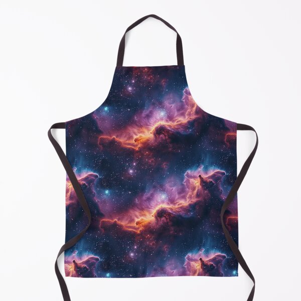 Item preview, Vibrant Cosmic Nebula and Starry Galaxy Seamless Pattern designed and sold by NTGUILTY.