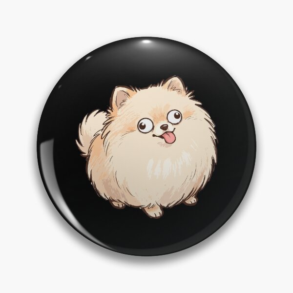 Item preview, Golden Round Lapdog designed and sold by Emegan Print Art.