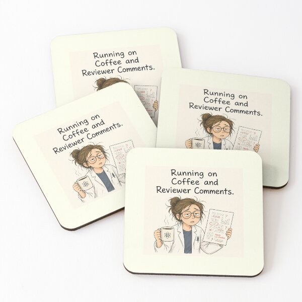 Item preview, Running on coffee and reviewer comments designed and sold by Nolita's dream.