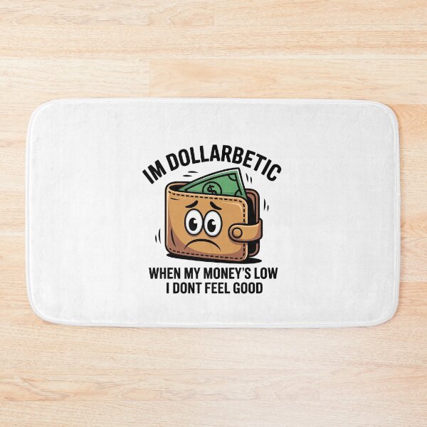 Item preview, Funny Dollarbetic Money Quote Financial Humor Art designed and sold by elderberry.