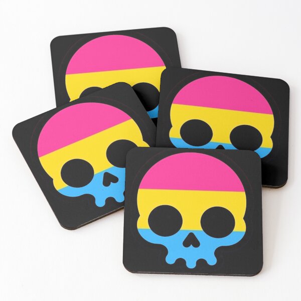 Item preview, PANSEXUAL SKULL designed and sold by VoltageStone.